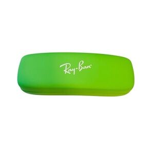 Ray-Ban Green Hard Eyeglasses Sunglasses Case OS No Glasses